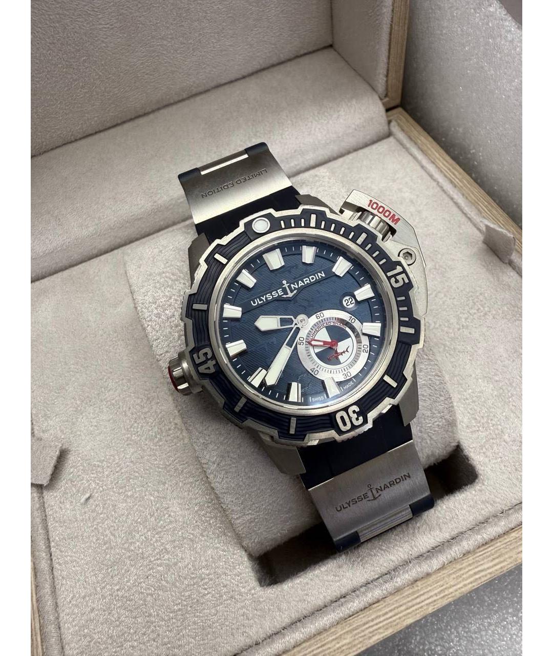 Ulysse Nardin Синие часы, фото 6