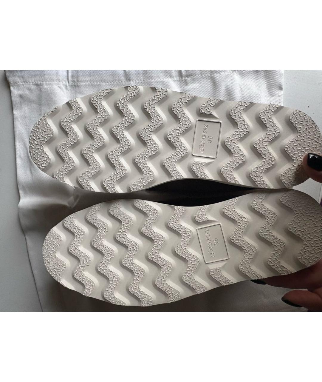 12 STOREEZ Коричневые замшевые лоферы, фото 3