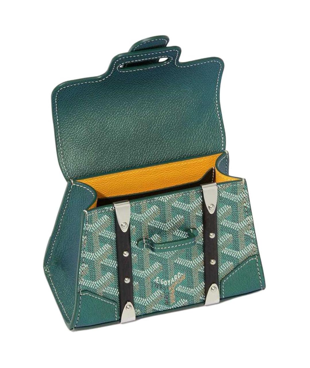 GOYARD Зеленая сумка через плечо, фото 4