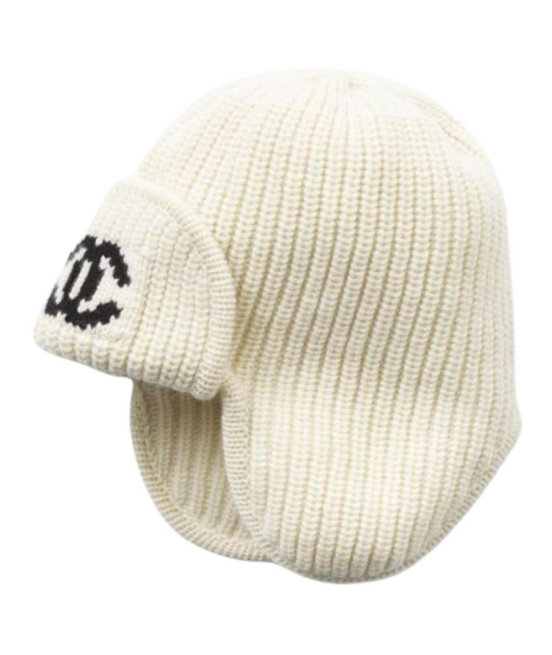 CHANEL Бежевая шапка, фото 1