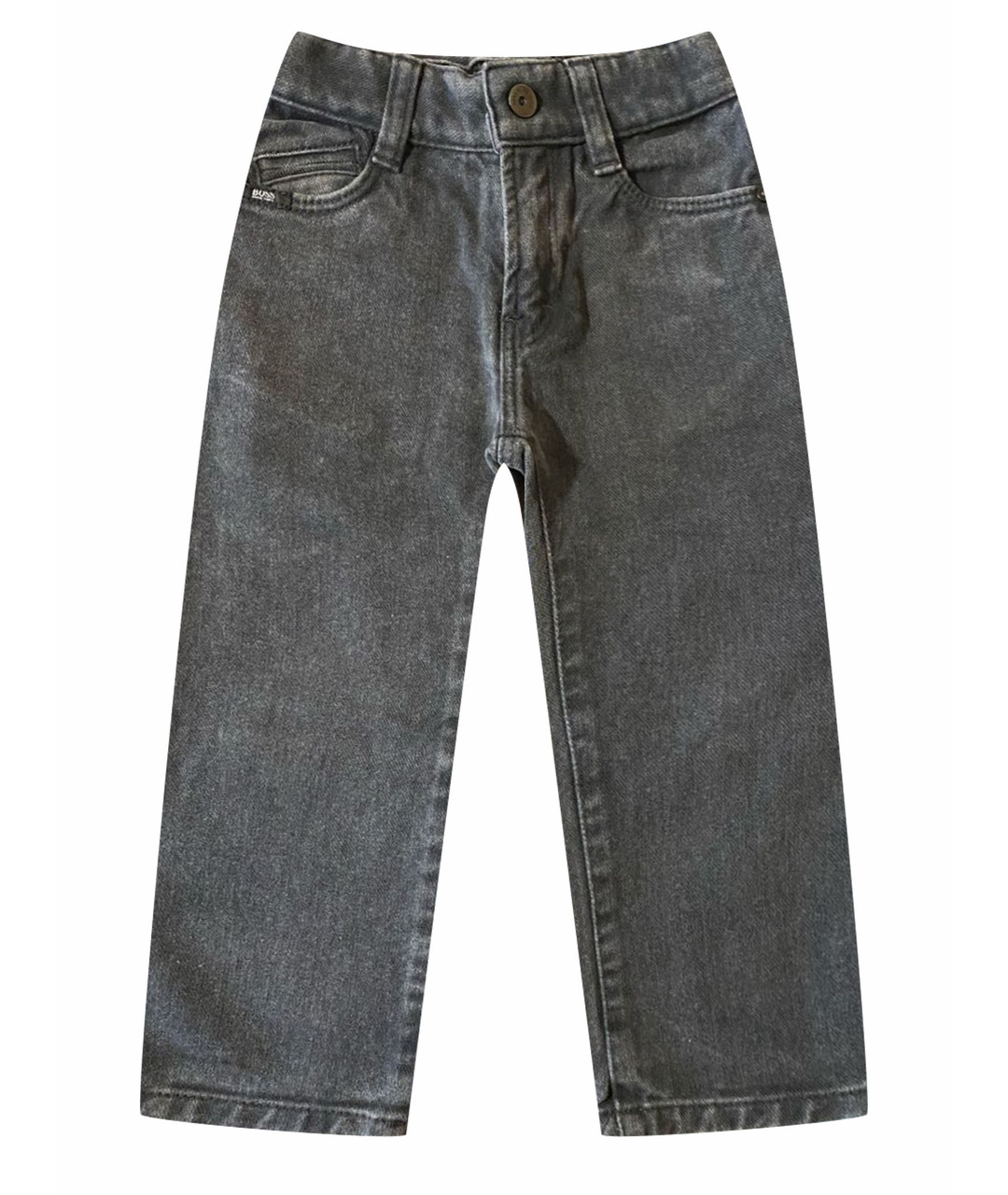 HUGO BOSS Антрацитовые детские джинсы, фото 1