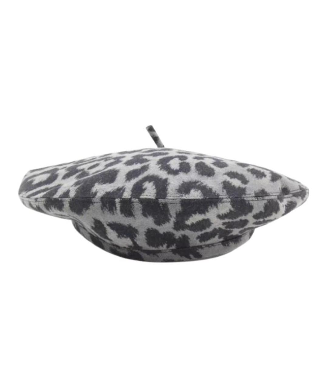 CHRISTIAN DIOR Серая хлопковая панама, фото 2