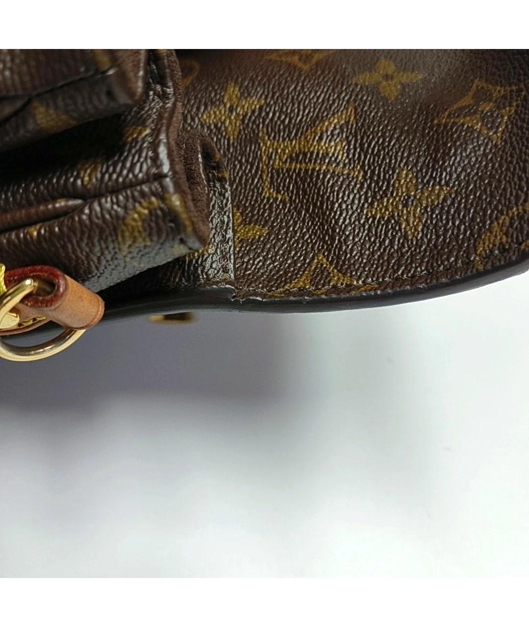 LOUIS VUITTON Коричневая сумка через плечо, фото 7