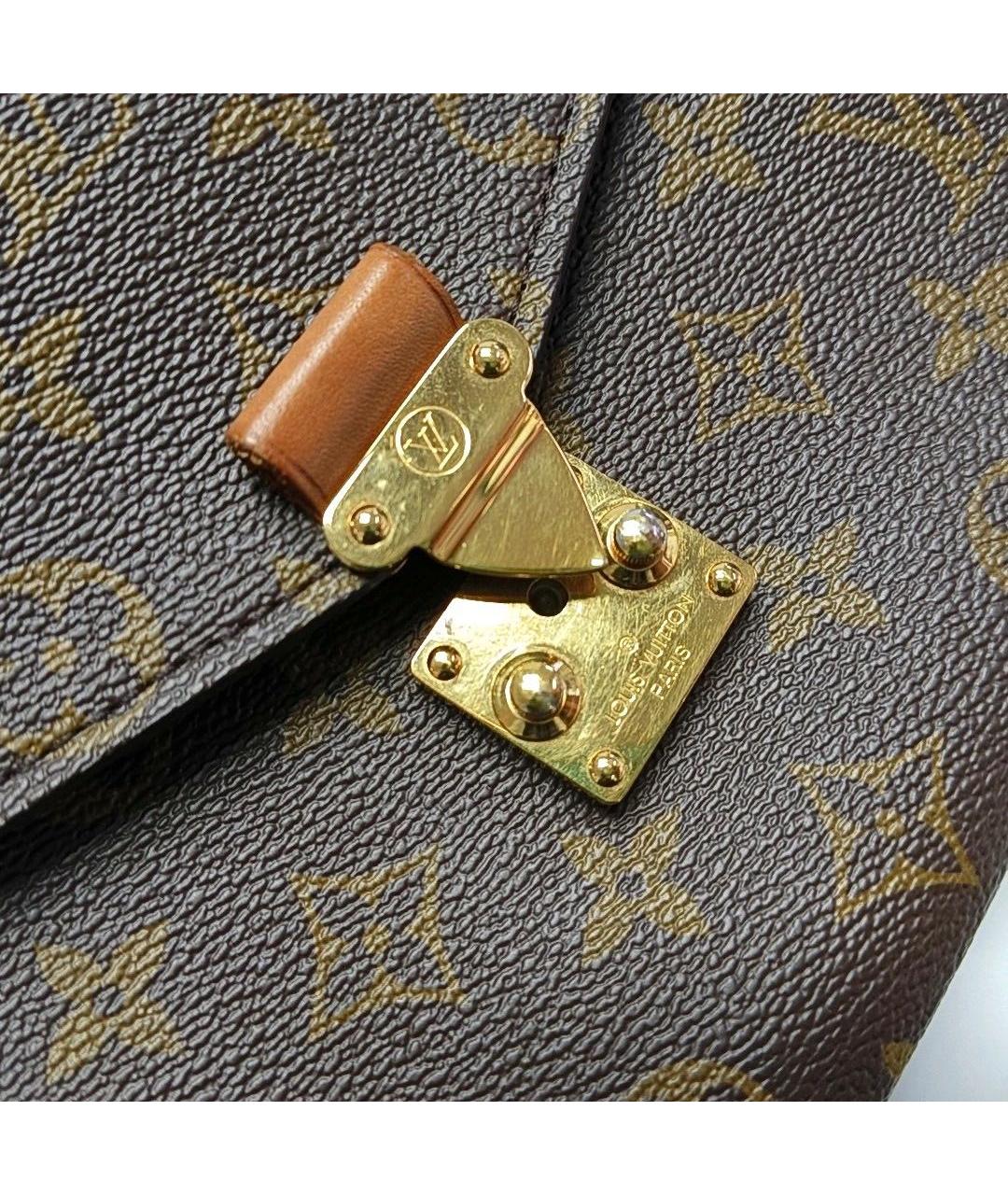 LOUIS VUITTON Коричневая сумка через плечо, фото 8