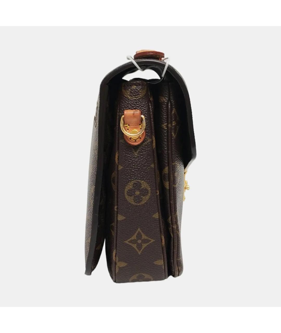 LOUIS VUITTON Коричневая сумка через плечо, фото 3