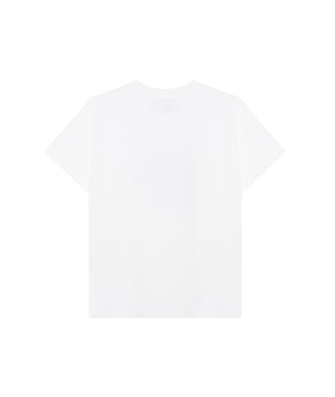 LOUIS VUITTON Белая хлопковая футболка, фото 2