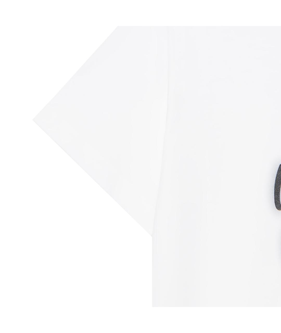 LOUIS VUITTON Белая хлопковая футболка, фото 4