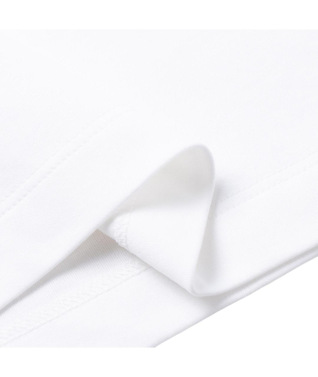 LOUIS VUITTON Белая хлопковая футболка, фото 3