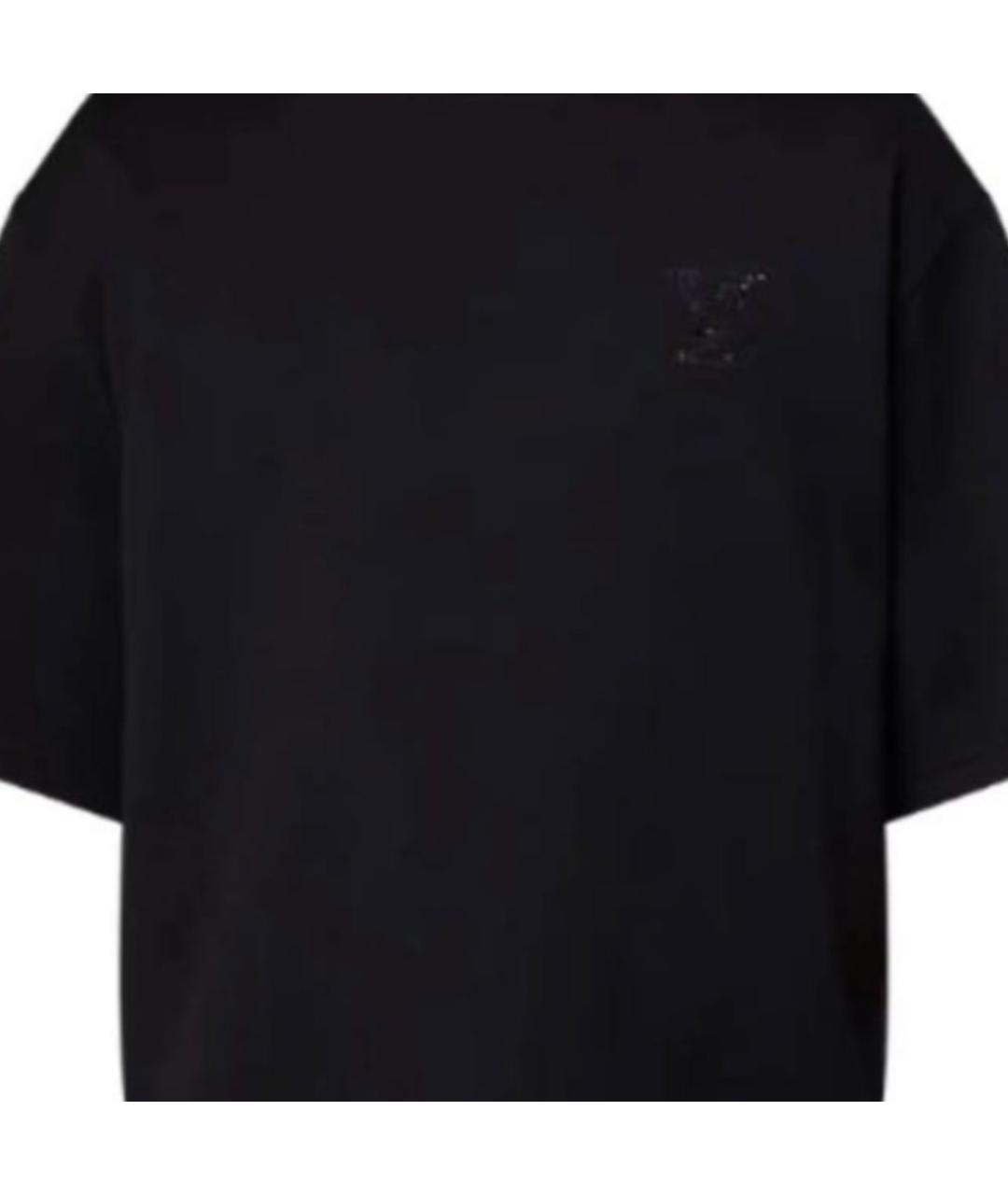 LOUIS VUITTON Черная футболка, фото 2