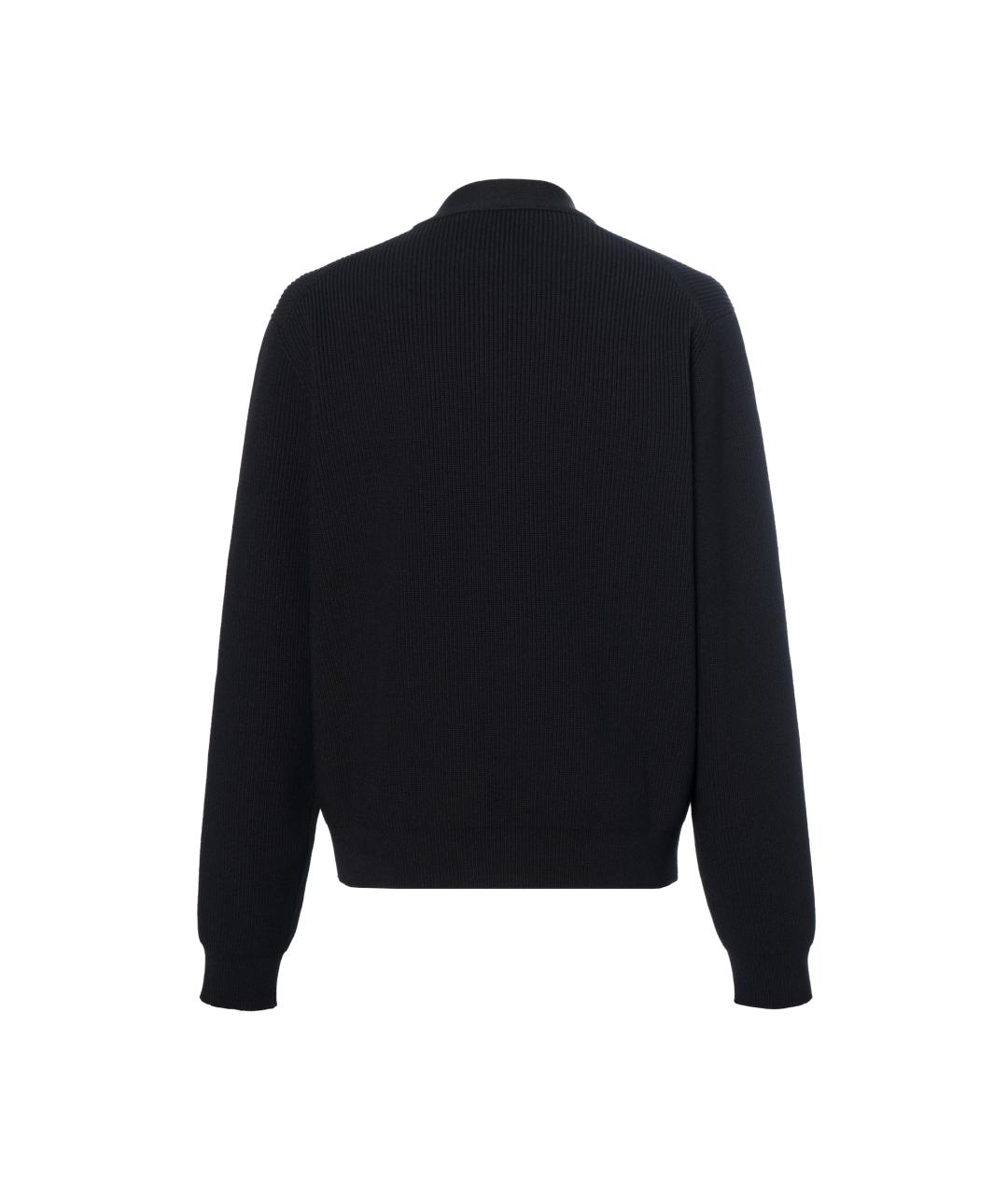 LOUIS VUITTON Черный хлопковый джемпер / свитер, фото 2