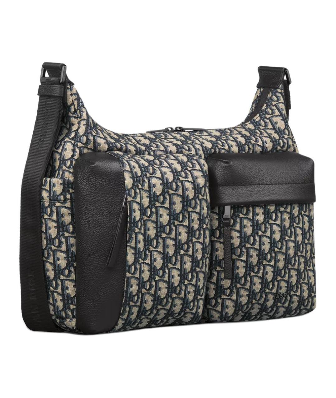 CHRISTIAN DIOR Черная сумка на плечо, фото 2