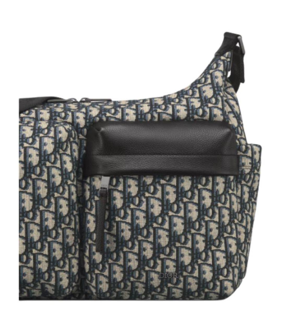 CHRISTIAN DIOR Черная сумка на плечо, фото 4