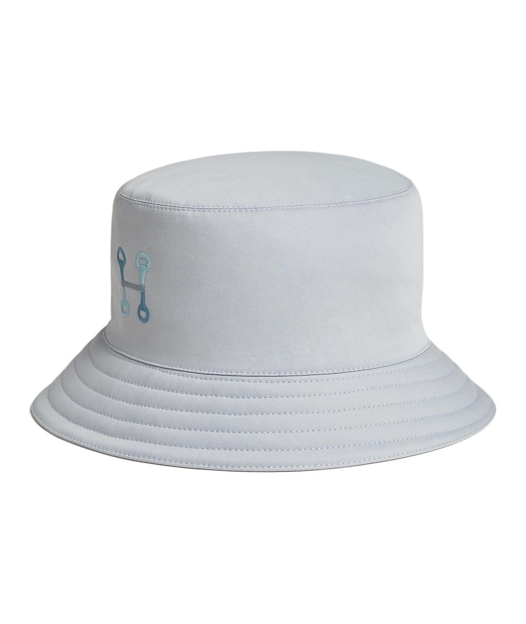 HERMES Серая хлопковая шляпа, фото 1