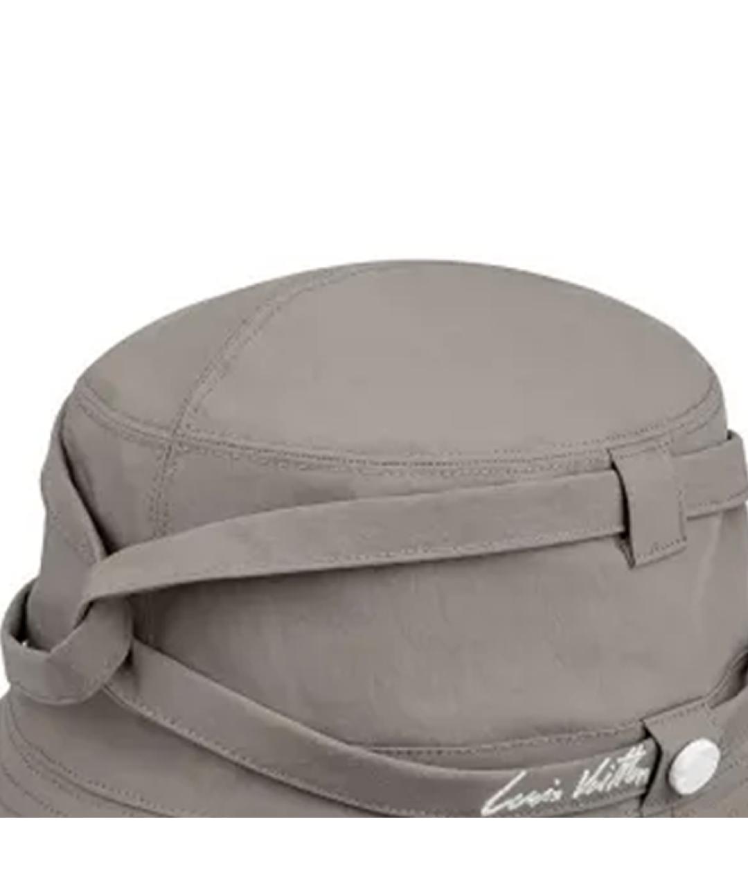 LOUIS VUITTON Серая панама, фото 3
