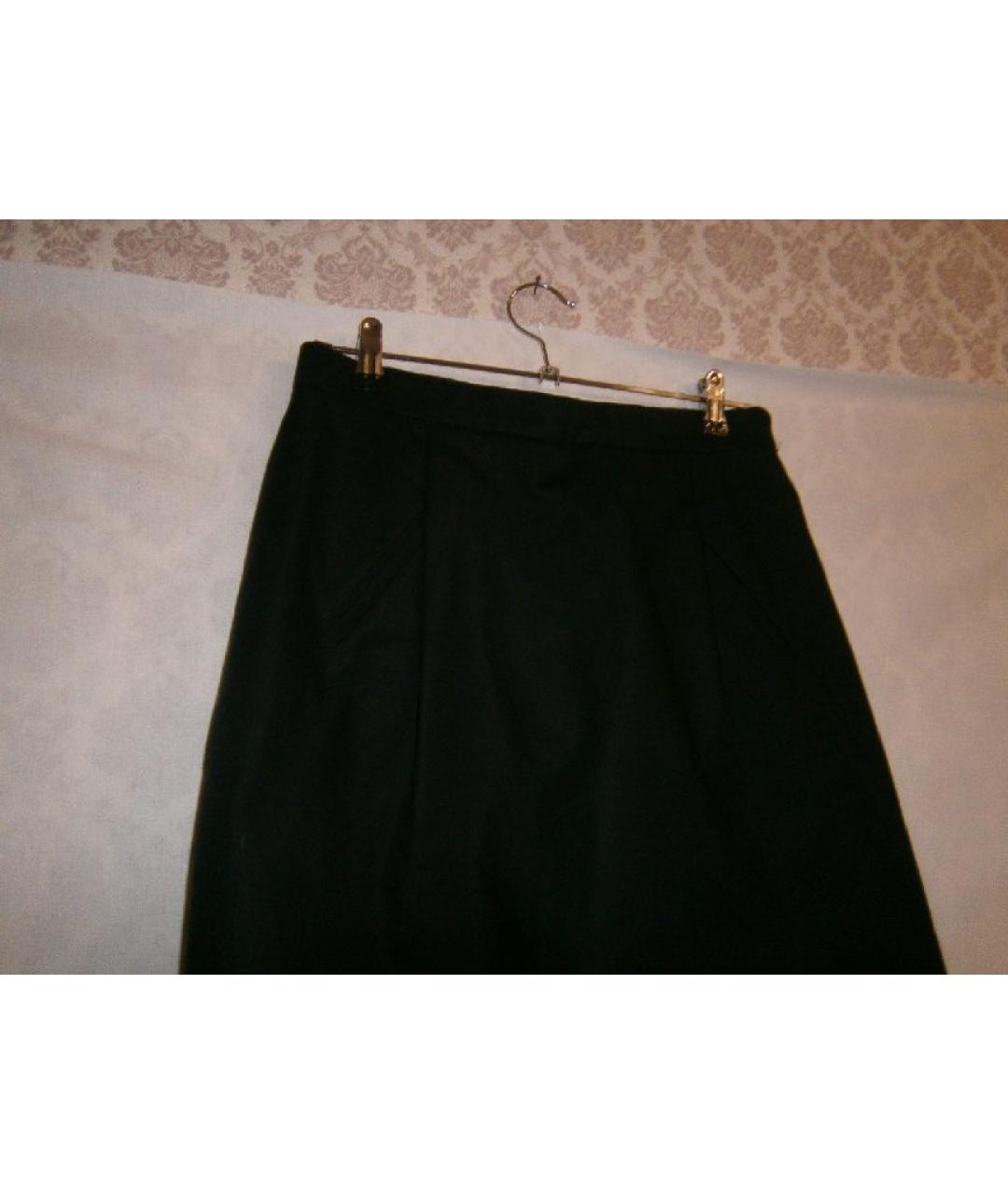 ACNE STUDIOS Черная хлопковая юбка мини, фото 3