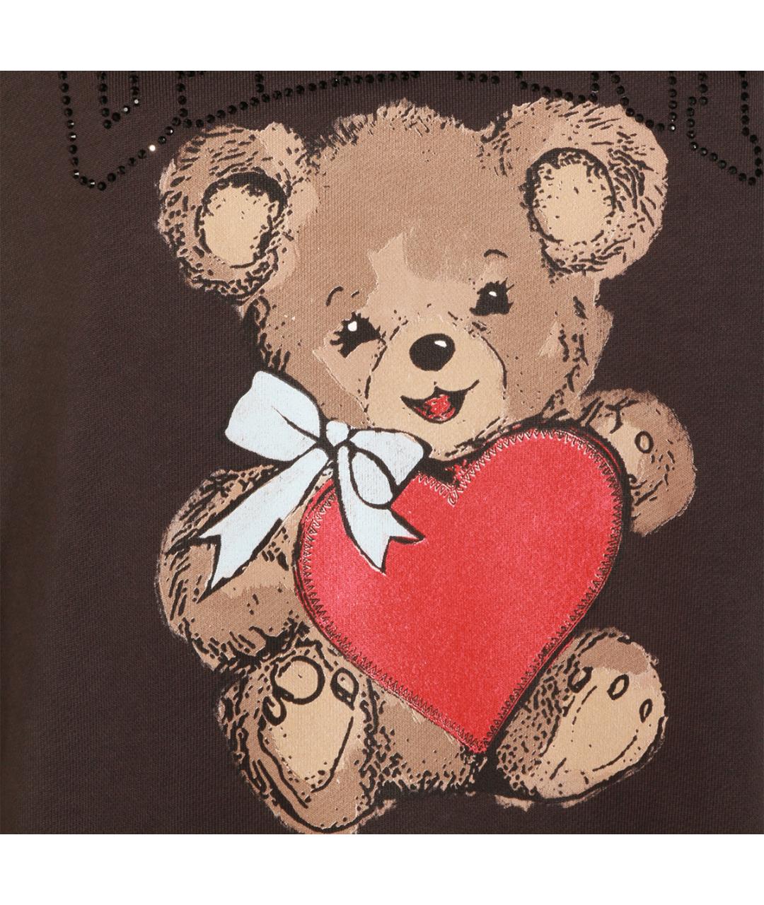 GANNI Коричневый хлопковый джемпер / свитер, фото 3