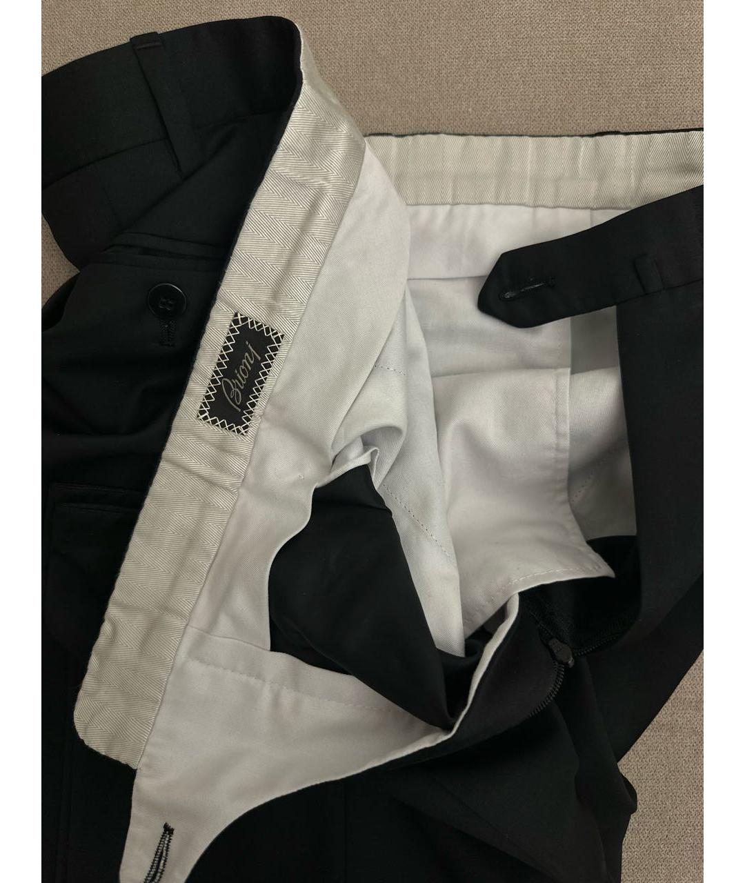 BRIONI Черный классический костюм, фото 5