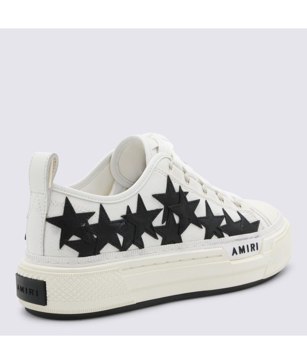 AMIRI Белые кожаные кеды, фото 3