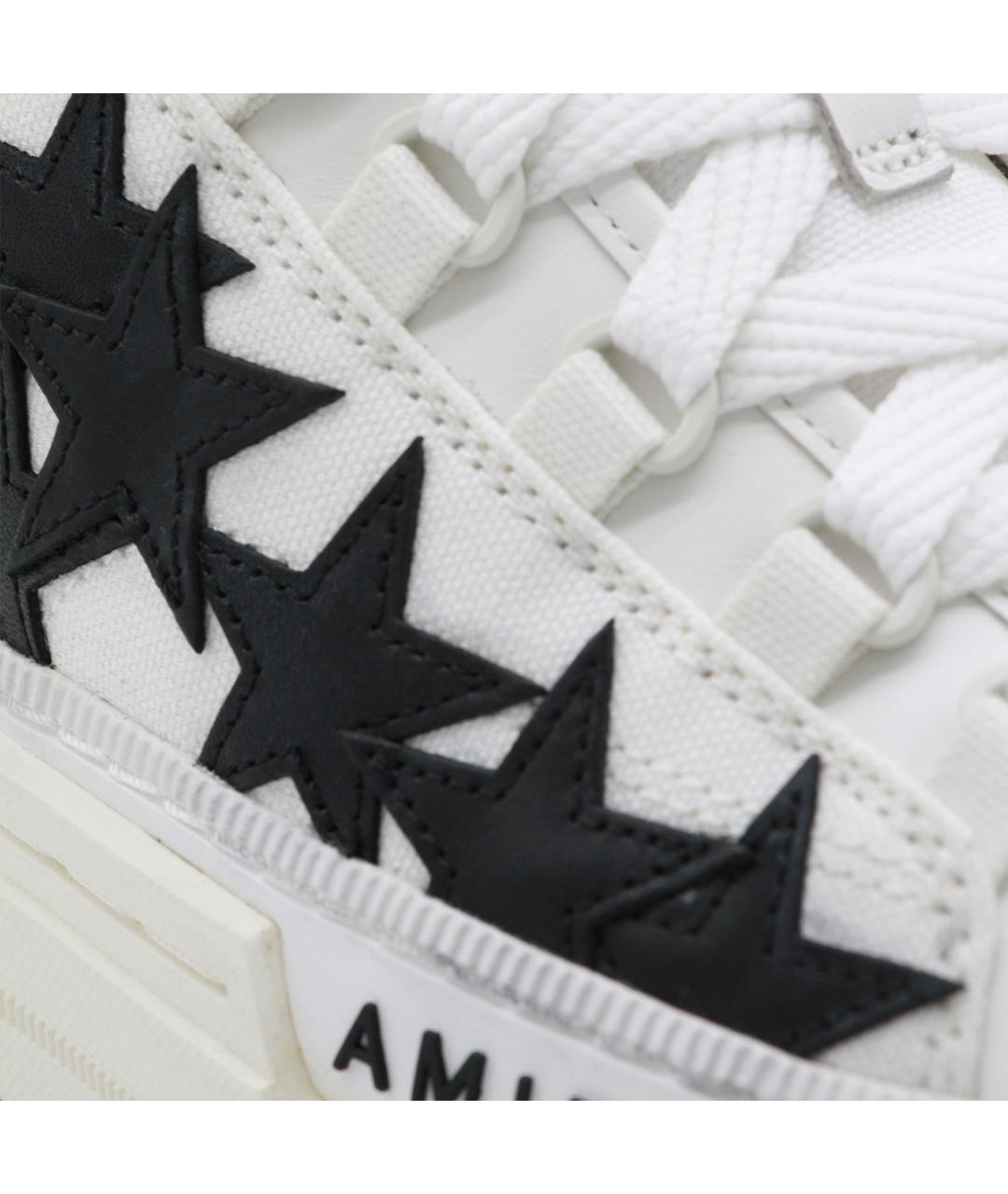 AMIRI Белые кожаные кеды, фото 4