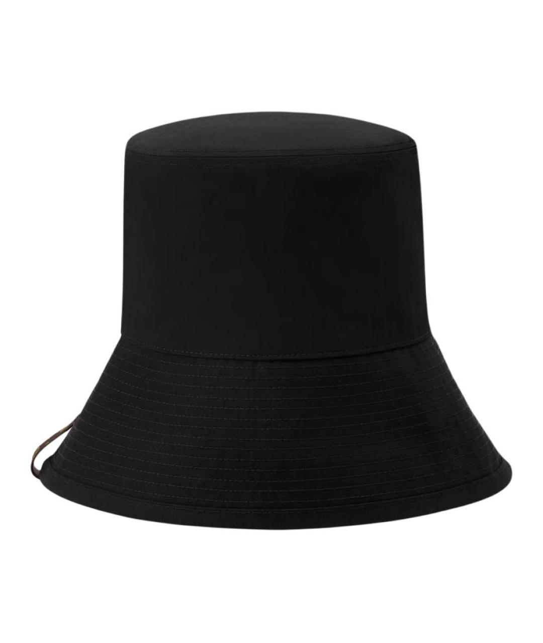 LOUIS VUITTON Черная хлопковая панама, фото 2