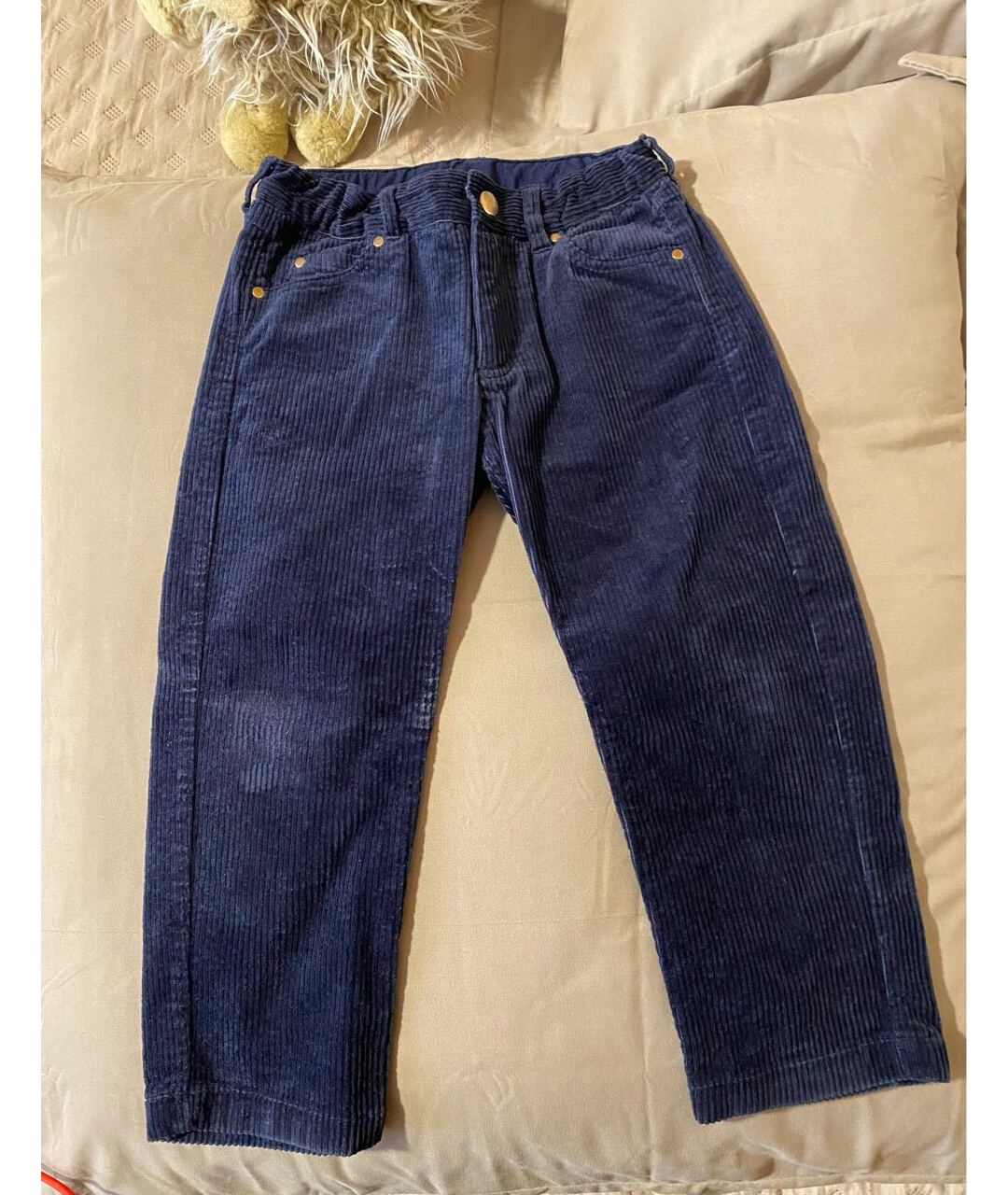 MINI RODINI Синие брюки и шорты, фото 4