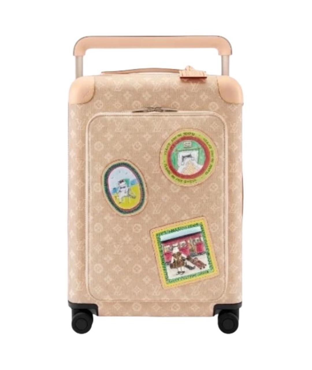 LOUIS VUITTON Бежевый чемодан, фото 1