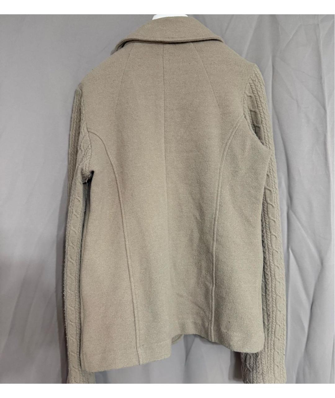 BOGNER Бежевый шерстяной жакет/пиджак, фото 2