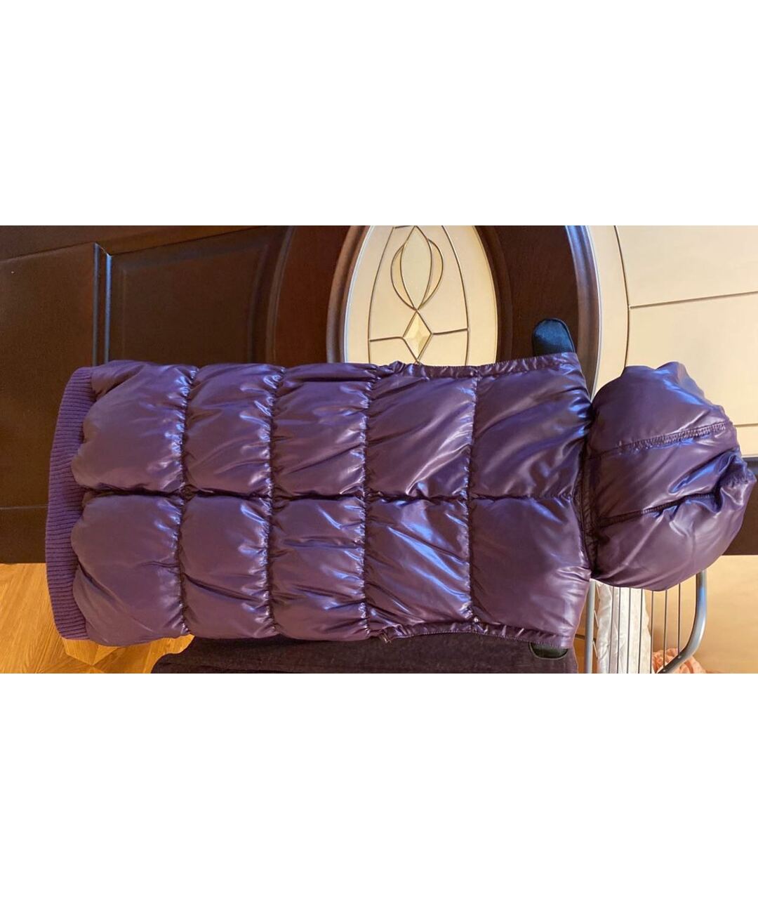 LIU JO Фиолетовый полиэстеровый жилет, фото 5