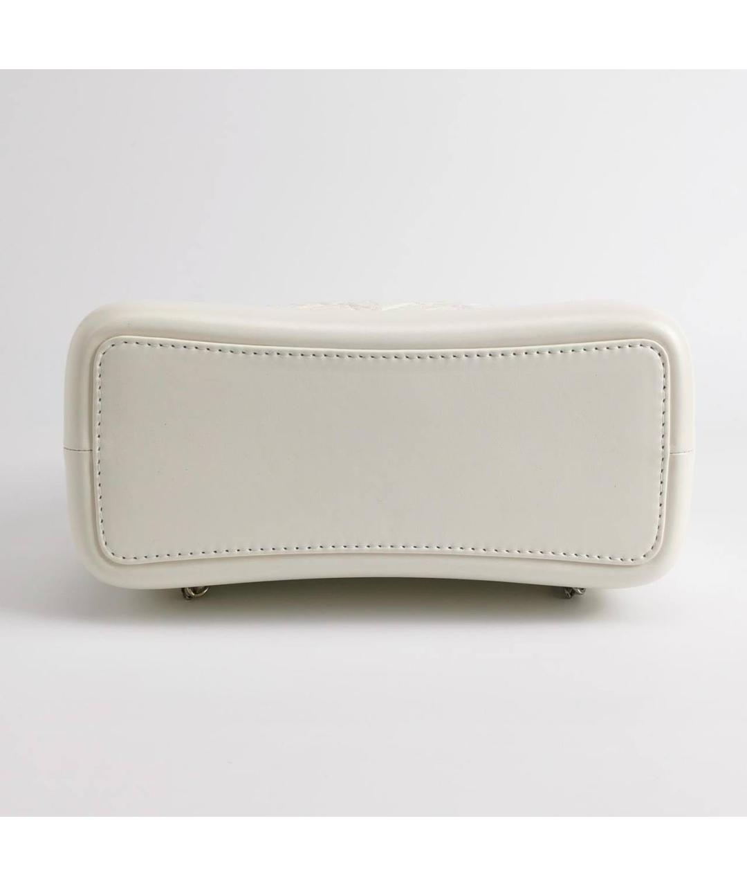 CHANEL Белый кожаный рюкзак, фото 5