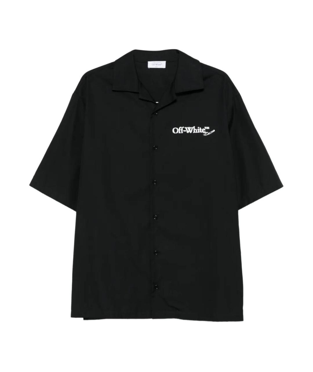 OFF-WHITE Черная кэжуал рубашка, фото 1