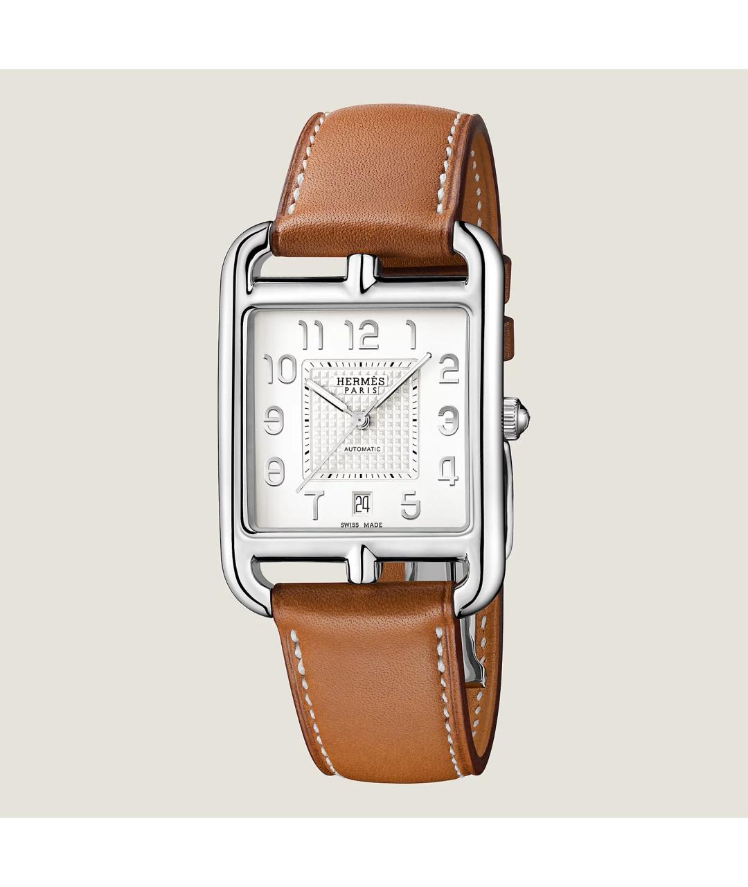 HERMES Серые стальные часы, фото 3