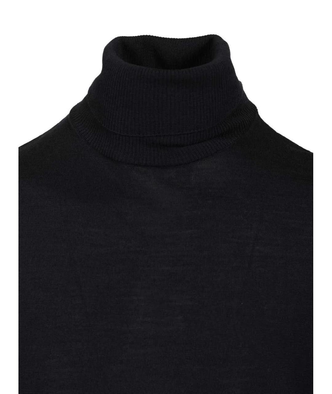 STONE ISLAND Синий шерстяной джемпер / свитер, фото 4