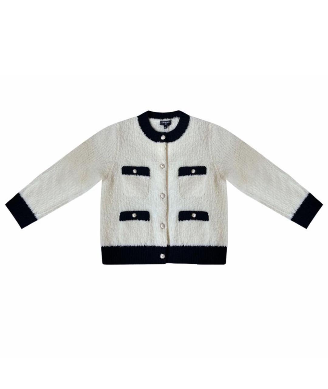 CHANEL Белый кардиган, фото 1