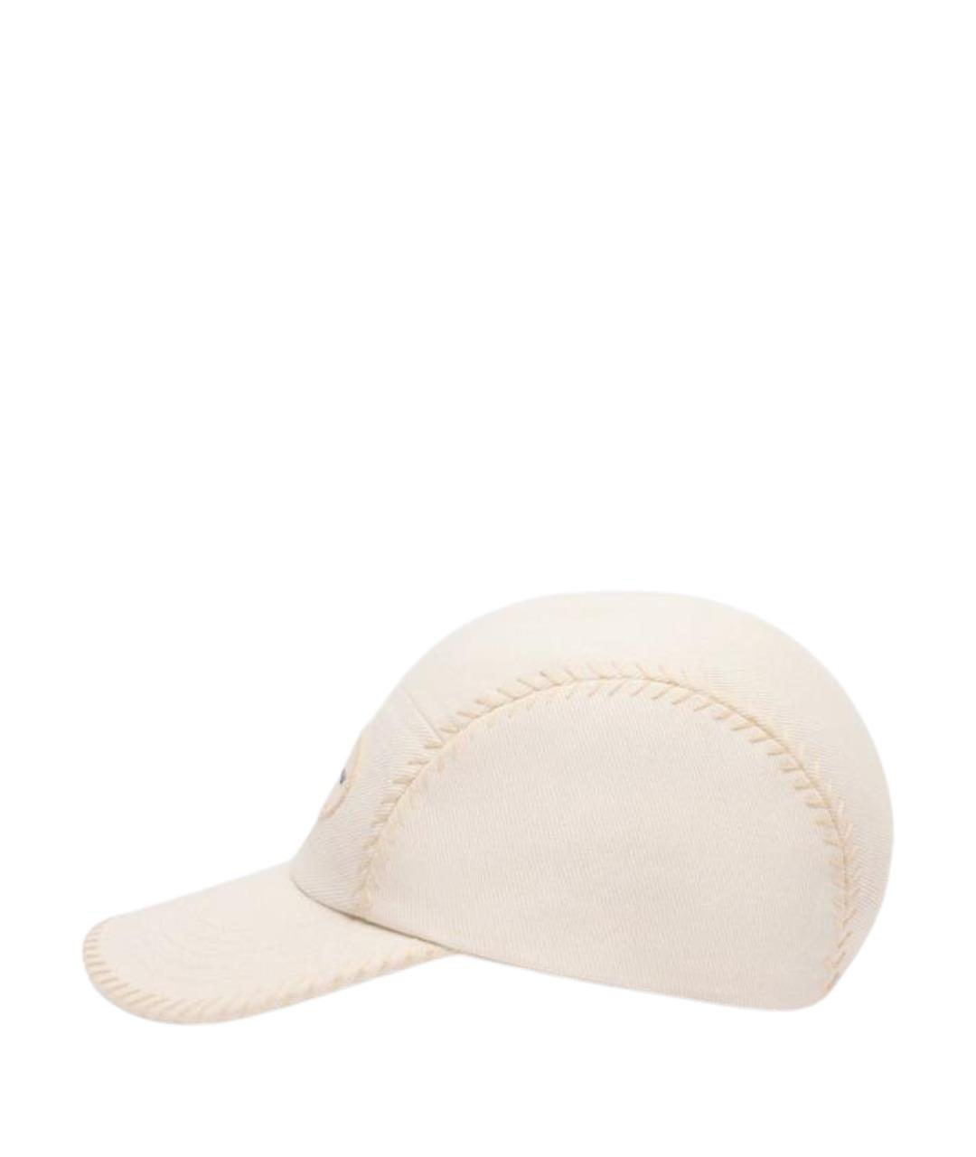 JACQUEMUS Бежевая хлопковая кепка/бейсболка, фото 2