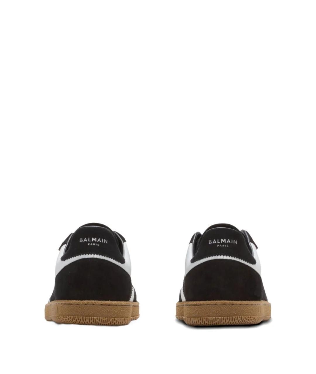 BALMAIN Мульти кожаные кроссовки, фото 3