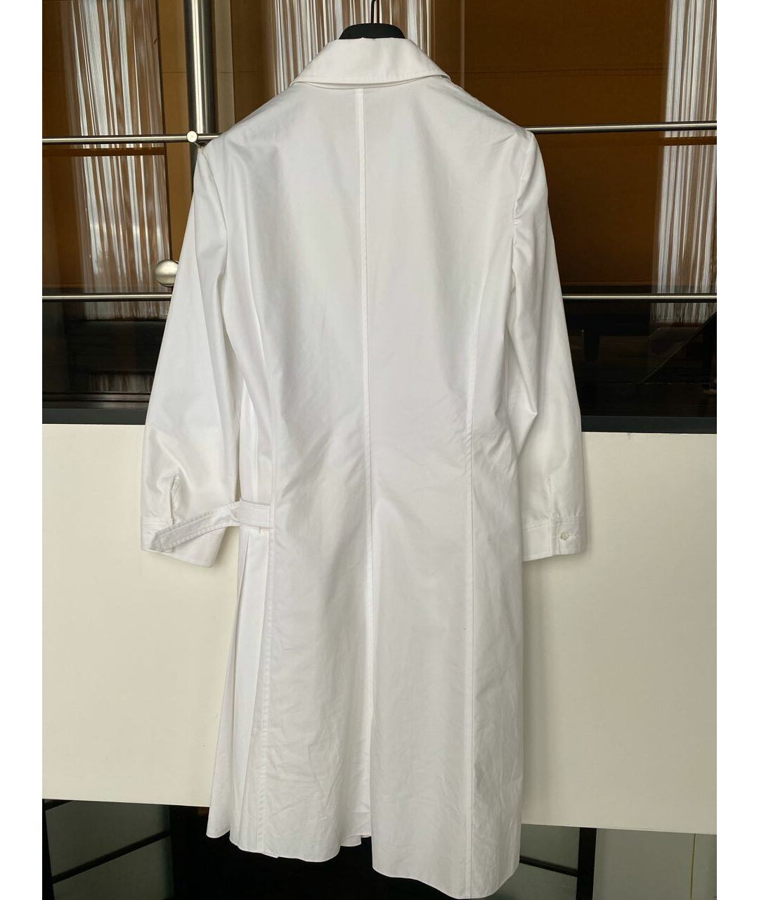 CHRISTIAN DIOR PRE-OWNED Белое хлопковое платье, фото 2