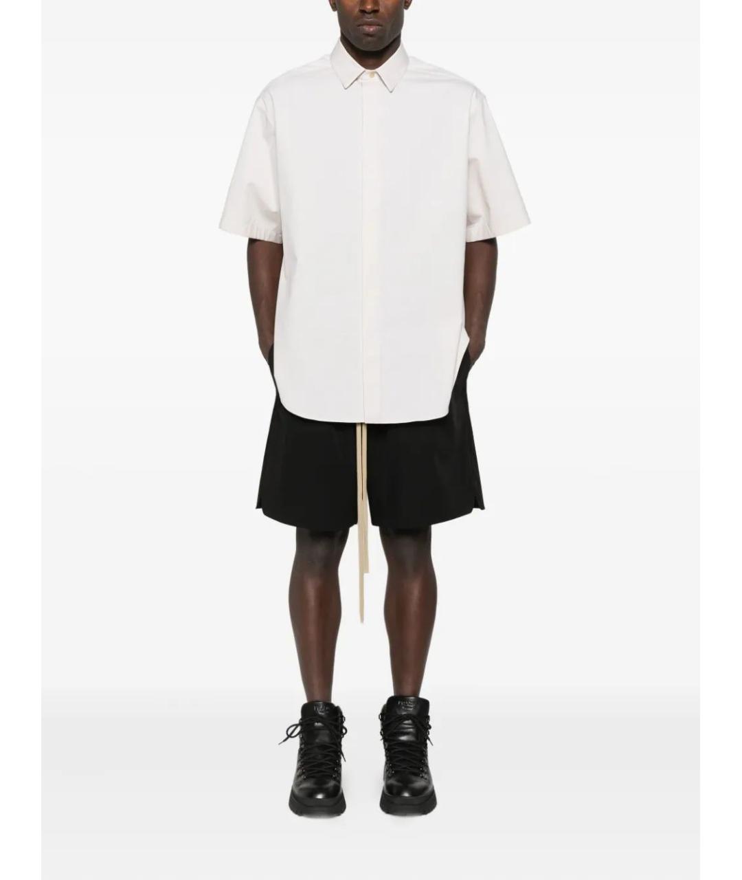 FEAR OF GOD Белая хлопковая кэжуал рубашка, фото 2