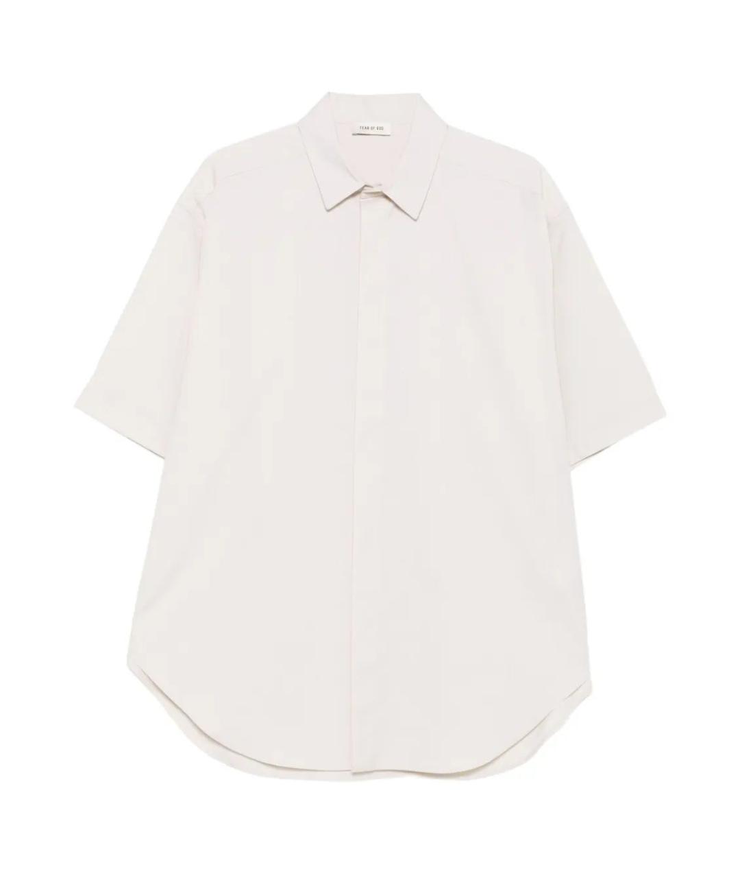 FEAR OF GOD Белая хлопковая кэжуал рубашка, фото 1