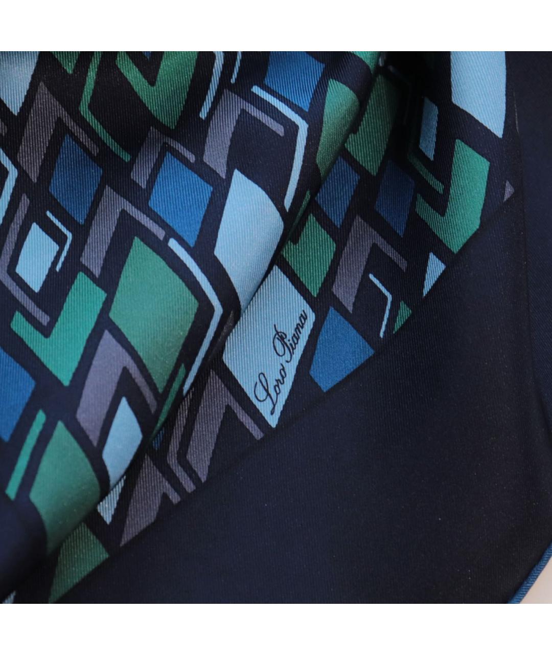 LORO PIANA Мульти шелковый платок, фото 5