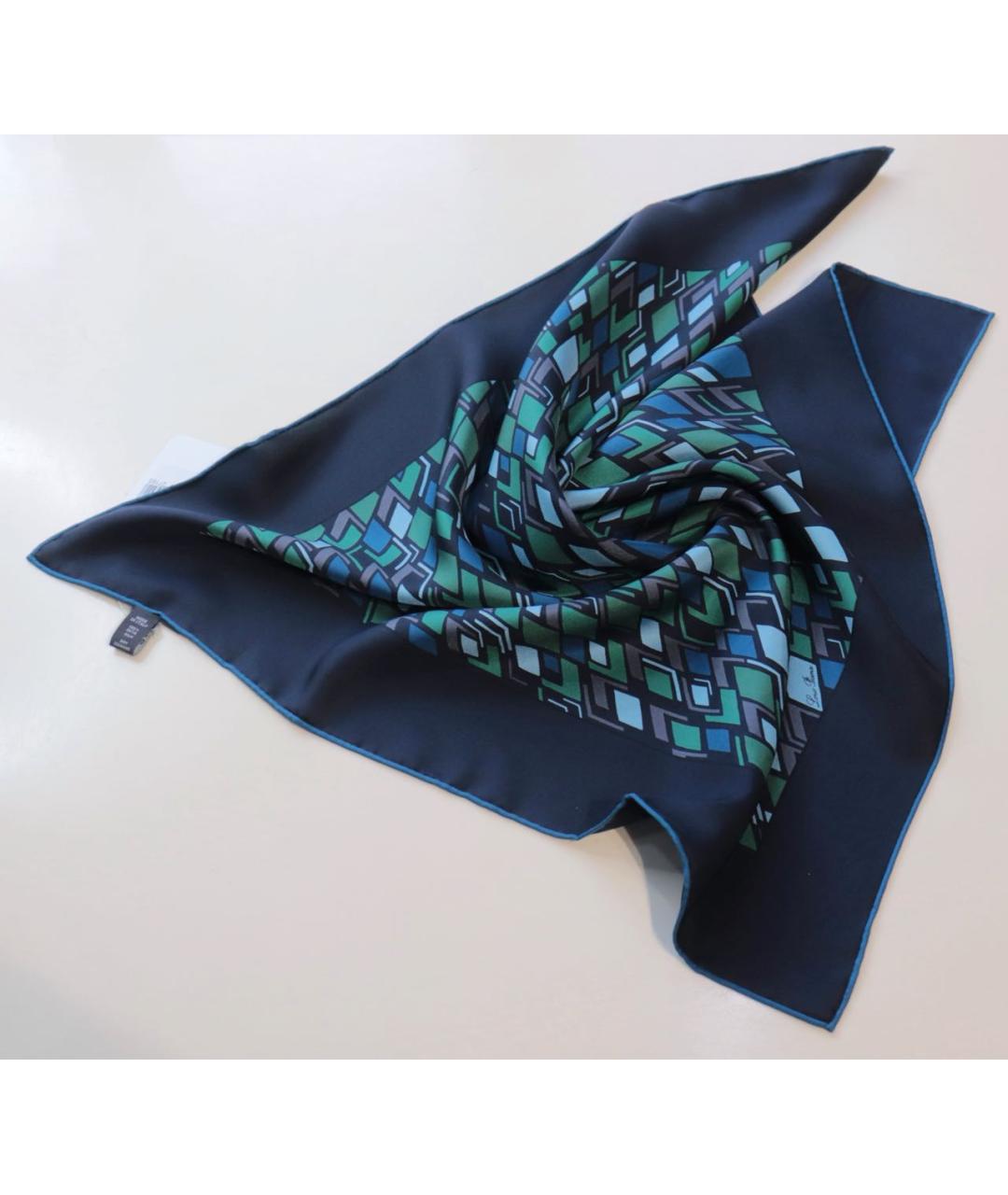 LORO PIANA Мульти шелковый платок, фото 3