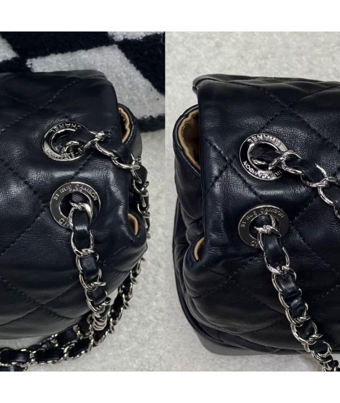 CHANEL Кожаная сумка через плечо, фото 3