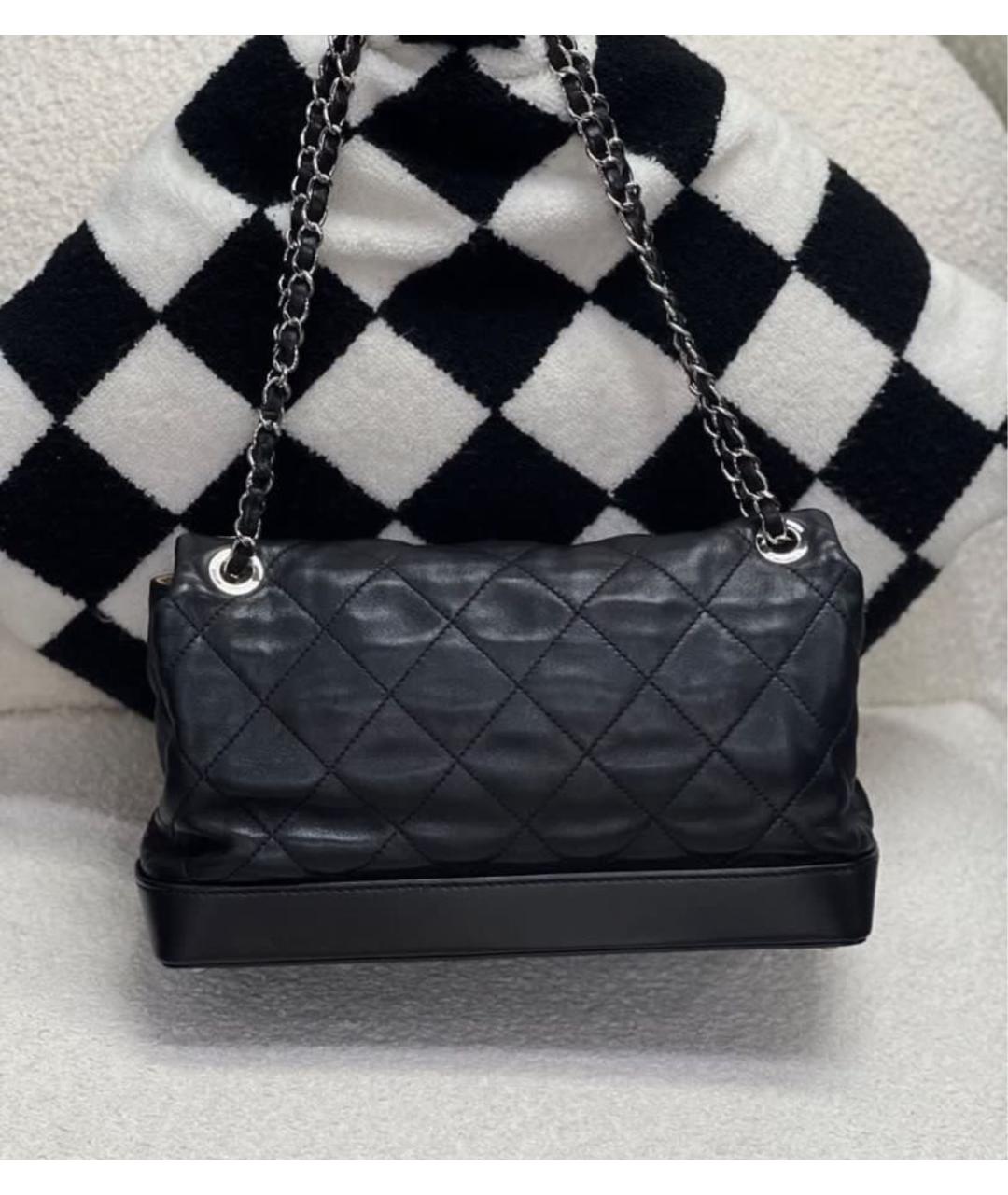 CHANEL Кожаная сумка через плечо, фото 4