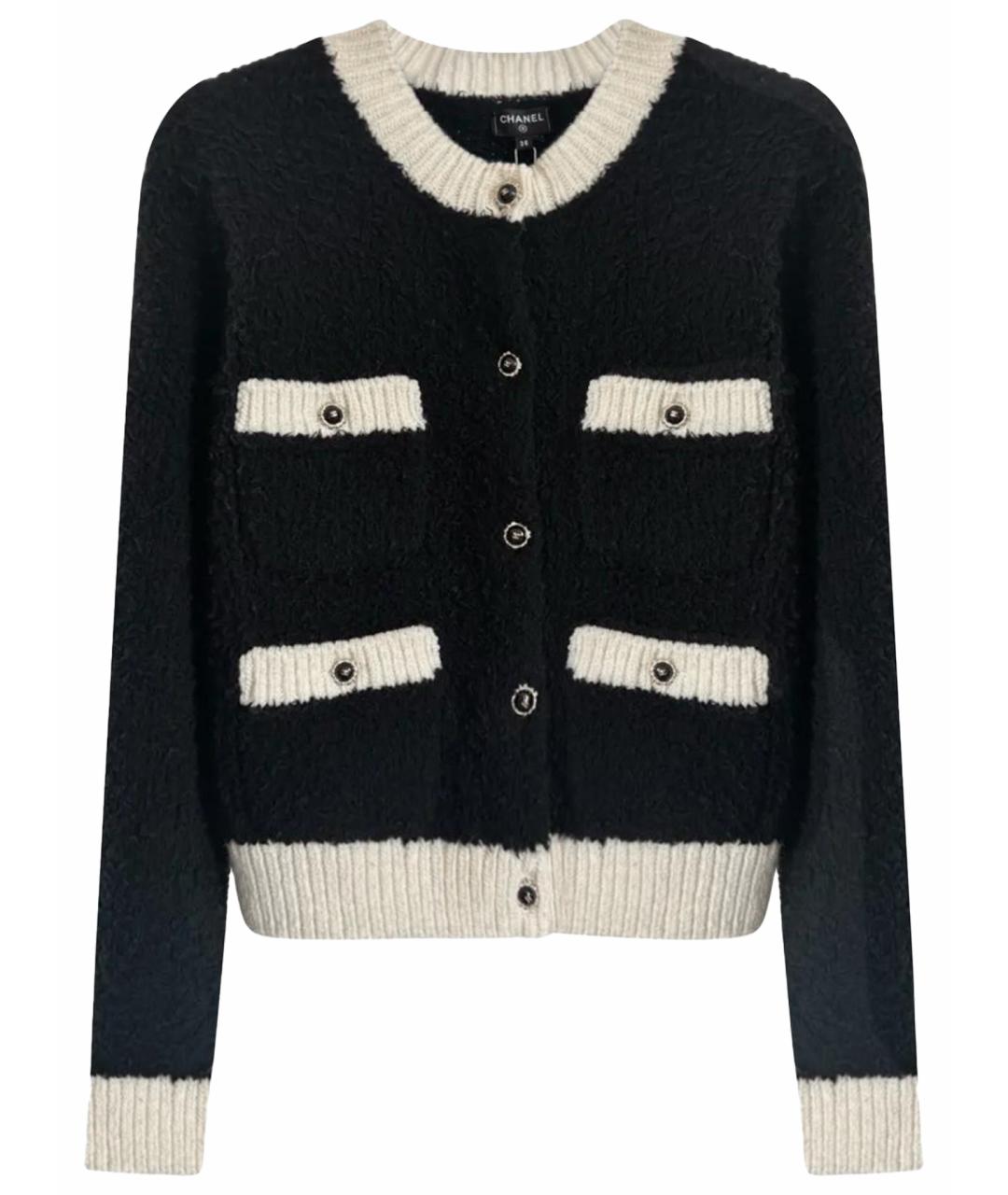 CHANEL Черный кардиган, фото 1