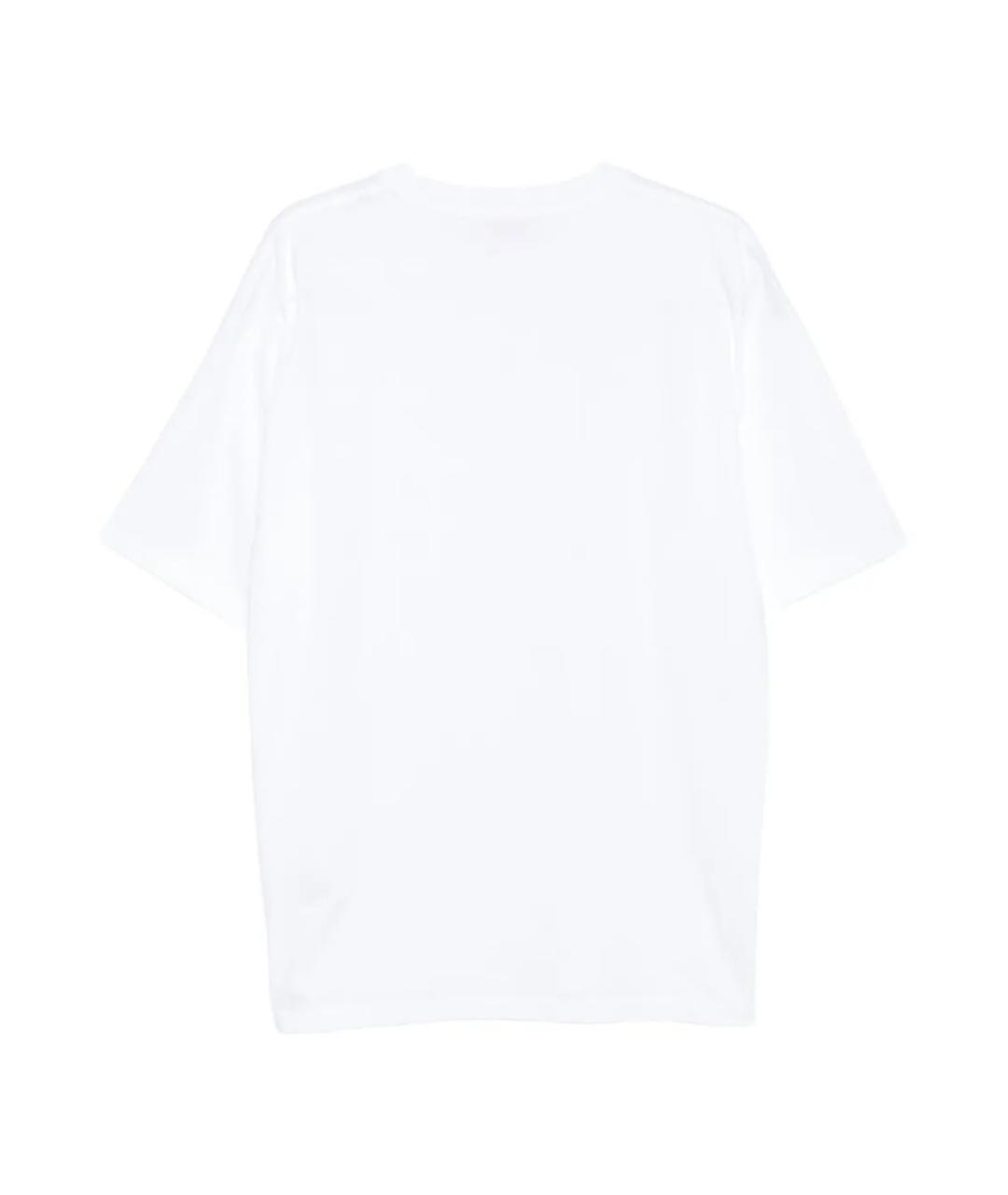 DIESEL Белая хлопковая футболка, фото 2