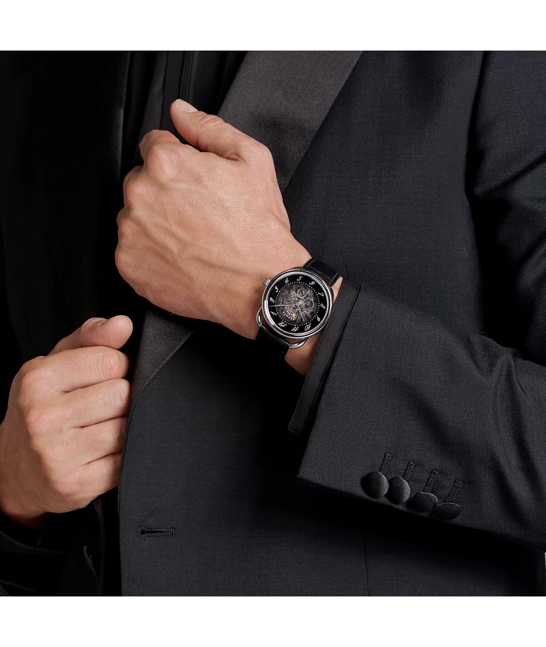 HERMES Серые стальные часы, фото 4