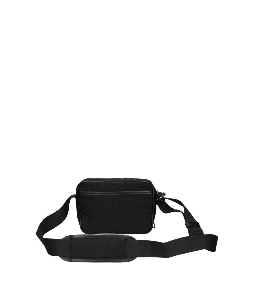 KENZO Черная синтетическая сумка на плечо, фото 2