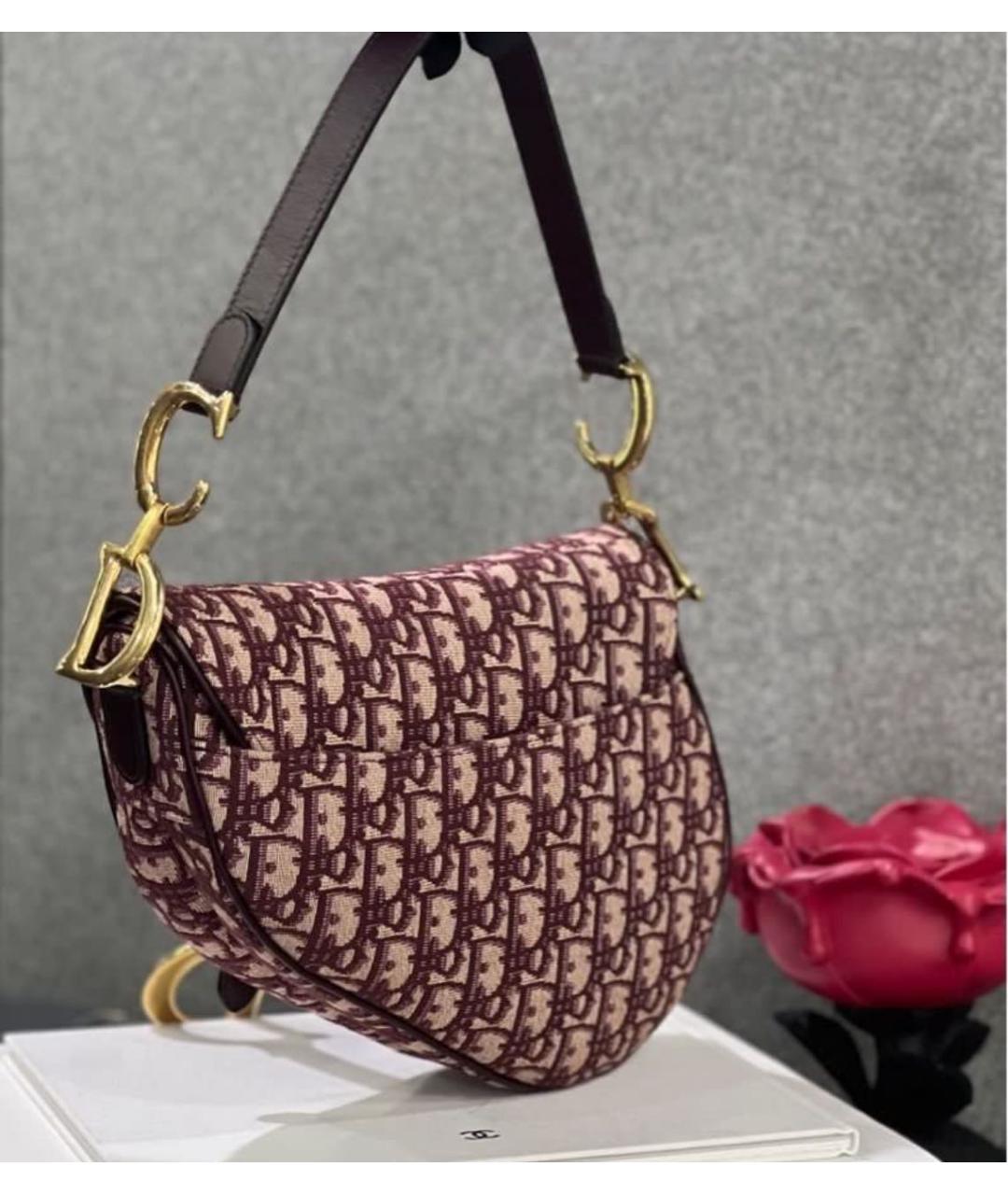 CHRISTIAN DIOR Мульти жаккардовая сумка через плечо, фото 4