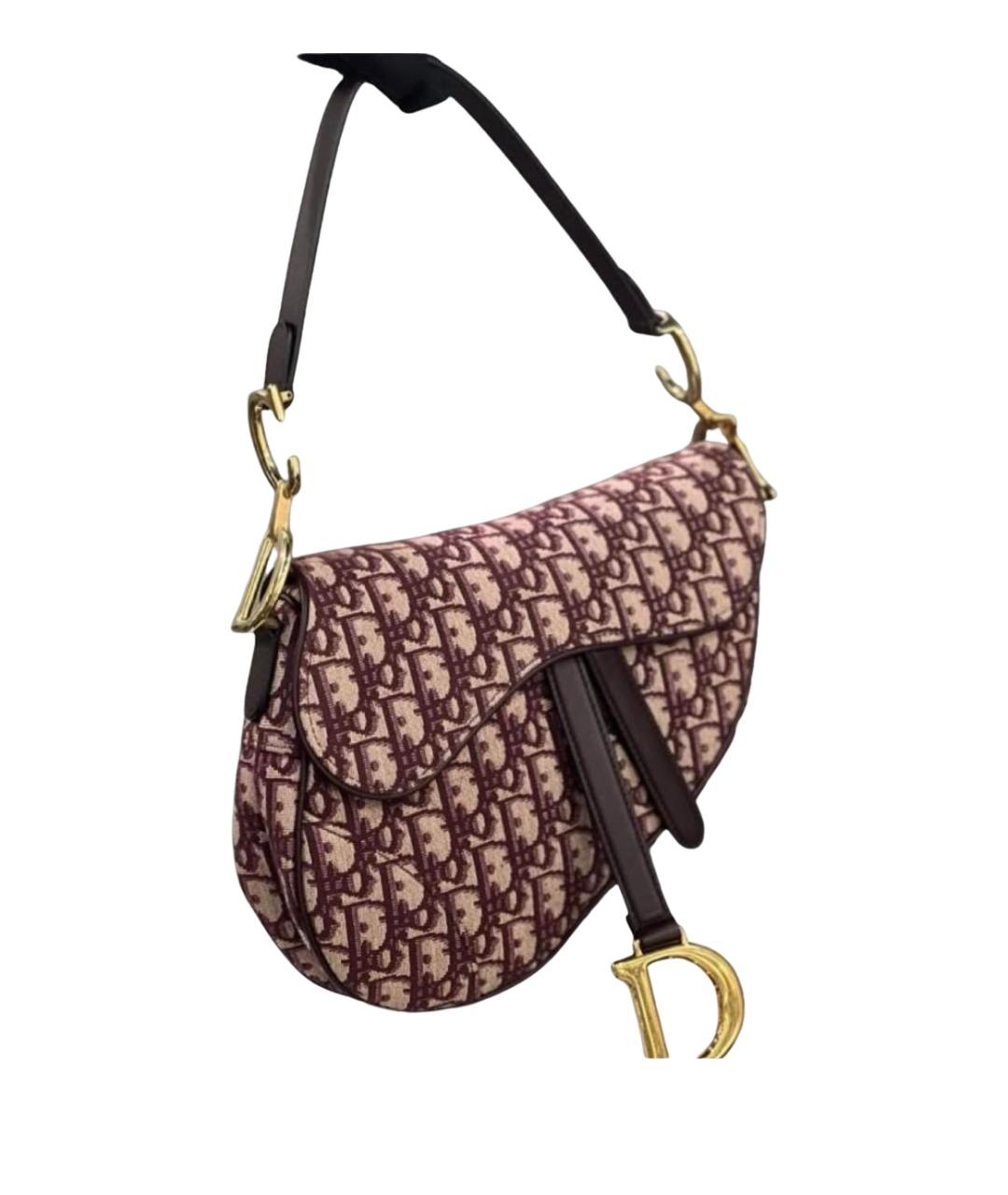 CHRISTIAN DIOR Мульти жаккардовая сумка через плечо, фото 6