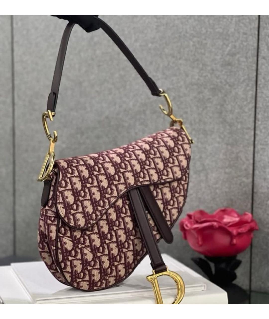 CHRISTIAN DIOR Мульти жаккардовая сумка через плечо, фото 5