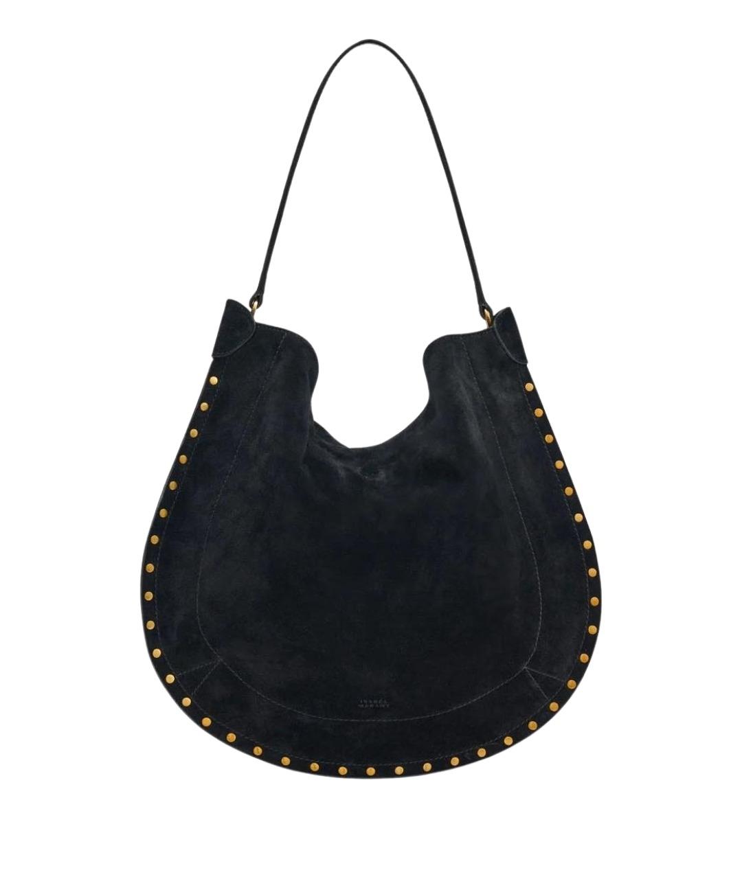 ISABEL MARANT Черная кожаная сумка тоут, фото 1